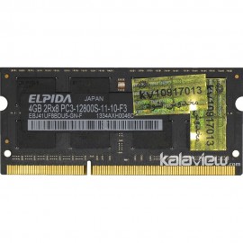 رم لپ تاپ الپیدا 4GB مدل DDR3 باس 1600MHZ/12800 ژاپن EBJ41UF8BDU5-GN-F 1334 تایمینگ CL11