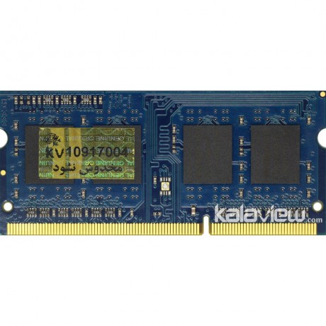رم لپ تاپ کینگستون 4GB مدل DDR3L باس 1600MHZ/12800 چین KVR16LS11/4 تایمینگ CL11