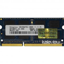 رم لپ تاپ کینگستون 4GB مدل DDR3 باس 1600MHZ/12800 چین SNY1600S11-4G-EDEG تایمینگ CL11