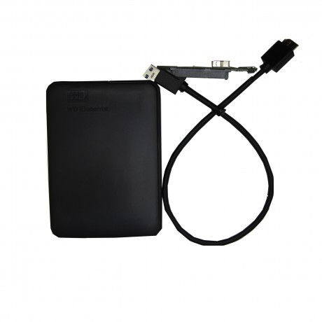 هارد اکسترنال وسترن دیجیتال مدل المنتس 1TB مونتاژ شده مشکی