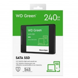 حافظه اس اس دی اینترنال وسترن دیجیتال 240GB مدل گرین SATA 2.5INCH WDS240G3G0A پارت نامبر WDS240G3G0A