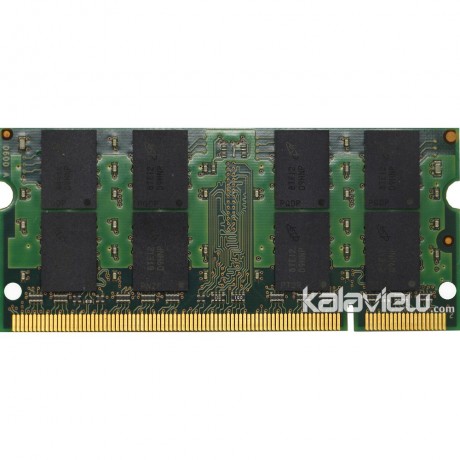 رم لپ تاپ میکرون 2GB مدل DDR2 باس 800MHZ/6400 چین CT16HTF25664HY-800E1 تایمینگ CL6