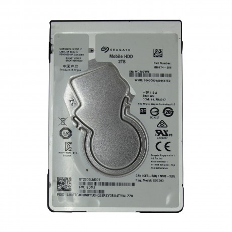 هارد اکسترنال وسترن دیجیتال 2TB مونتاژ شده مشکی