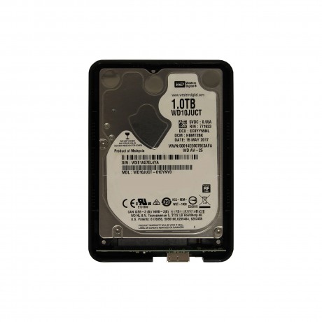 هارد اکسترنال وسترن دیجیتال 1TB مونتاژ شده مشکی با هارد وسترن دیجیتال