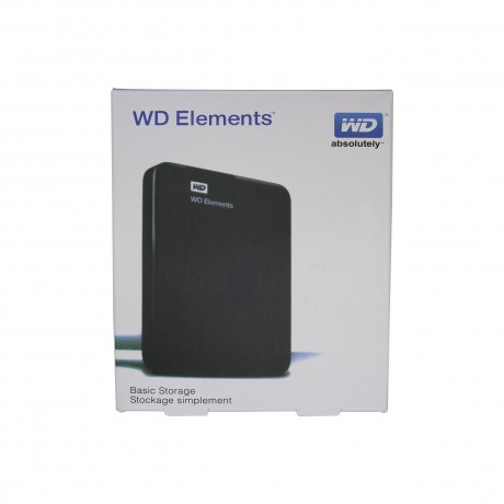 هارد اکسترنال وسترن دیجیتال 1TB مونتاژ شده مشکی با هارد وسترن دیجیتال