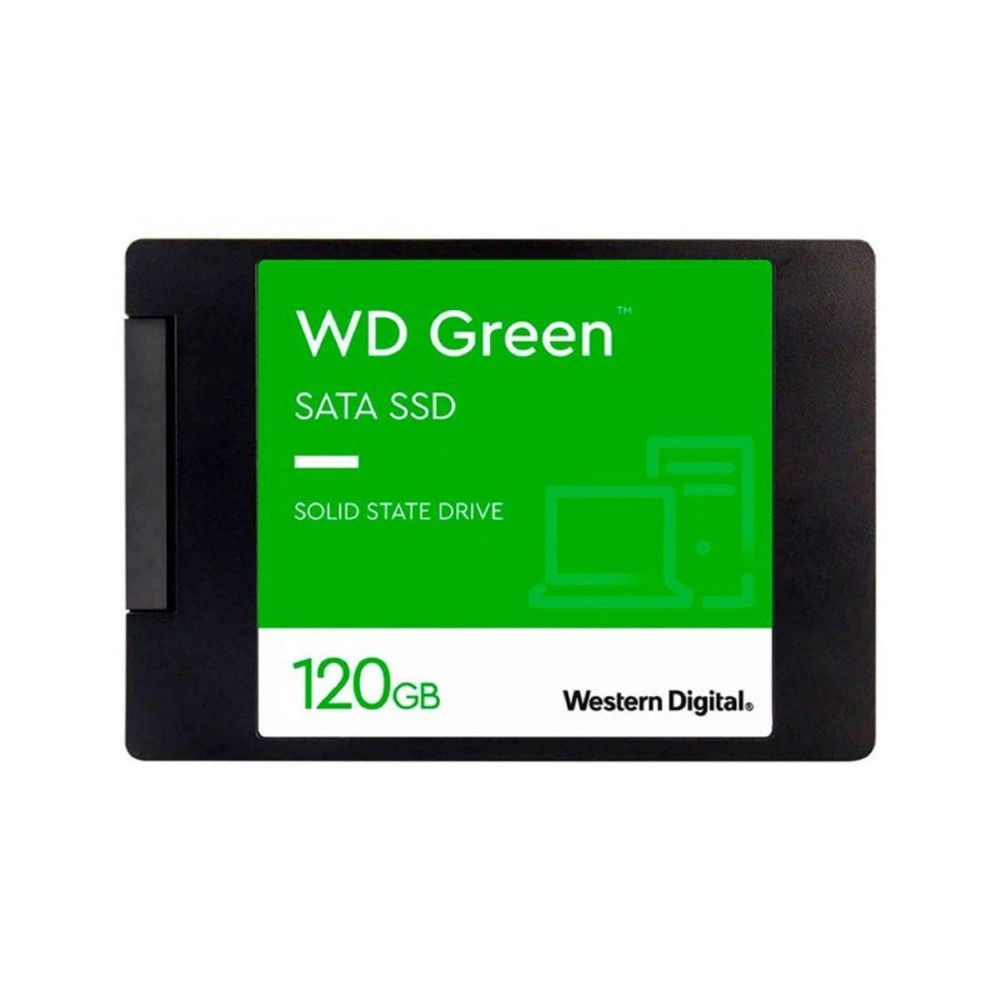 حافظه اس اس دی اینترنال وسترن دیجیتال 120GB مدل گرین SATA 2.5INCH WDS120G2G0A پارت نامبر WDS120G2G0A
