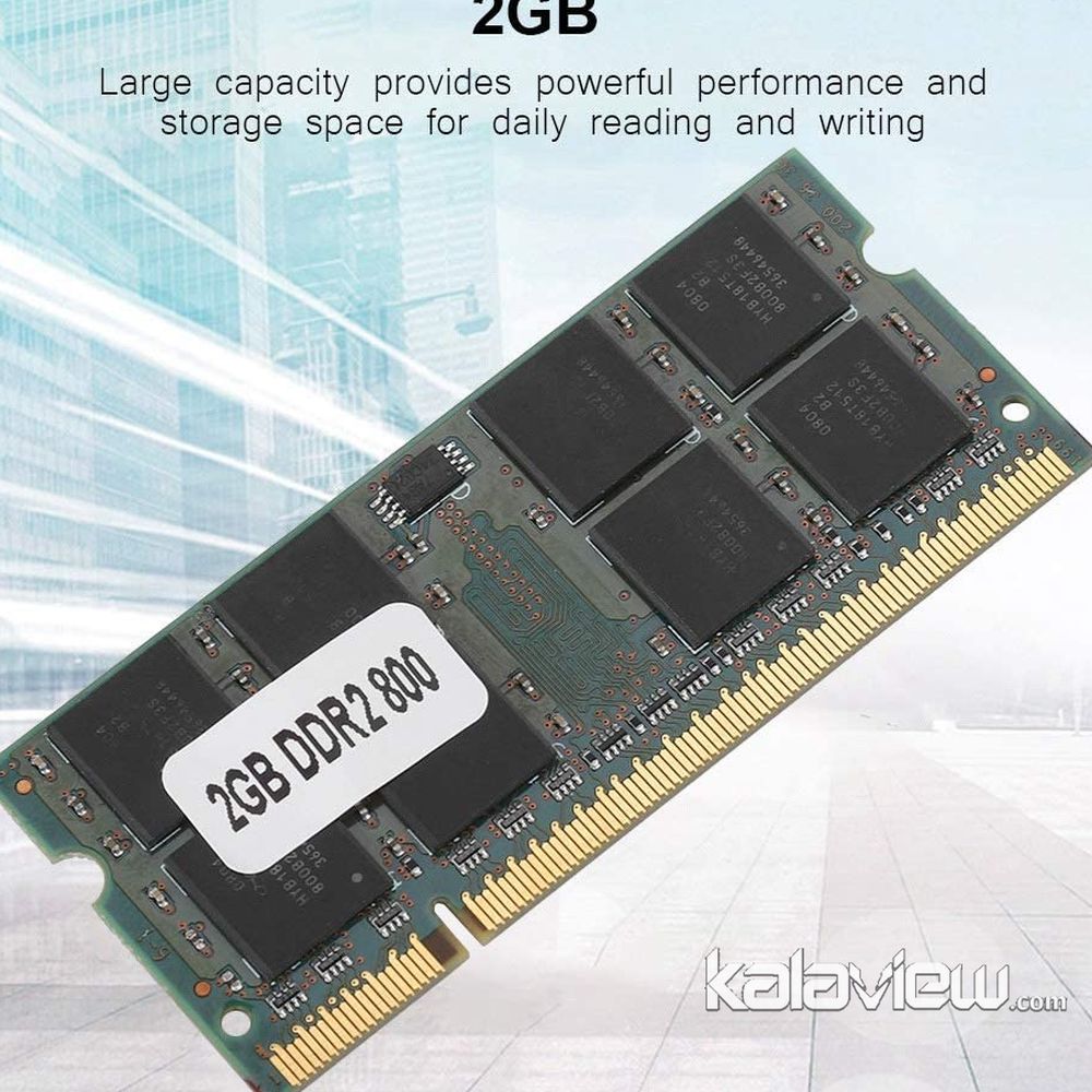 رم لپ تاپ میکس برند 2GB مدل DDR2 باس 800MHZ/6400 بدون پک