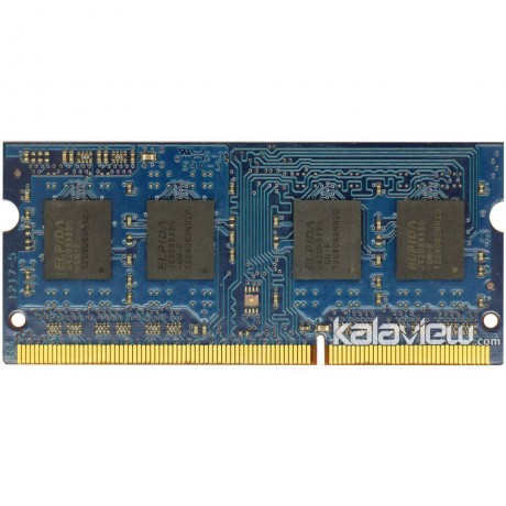 رم لپ تاپ الپیدا 4GB مدل DDR3 باس 1600MHZ/12800 تایوان EBJ40UG8BBU0-GN-F 1219 تایمینگ CL11