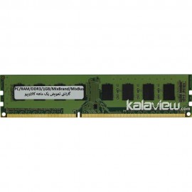 رم کامپیوتر میکس برند 1GB مدل DDR3 میکس باس