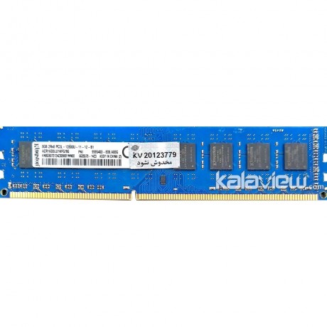 رم کامپیوتر کینگستون 8GB مدل DDR3L باس 1600MHZ/12800 چین KN8GB070124230B691MN00 تایمینگ CL11