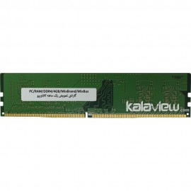 رم کامپیوتر میکس برند 4GB مدل DDR4 میکس باس بدون پک