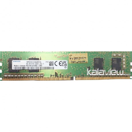 رم کامپیوتر سامسونگ 8GB مدل DDR4 باس 3200MHZ/25600 ویتنام VN M378A1G44BB0-CWE 2122 تایمینگ CL22