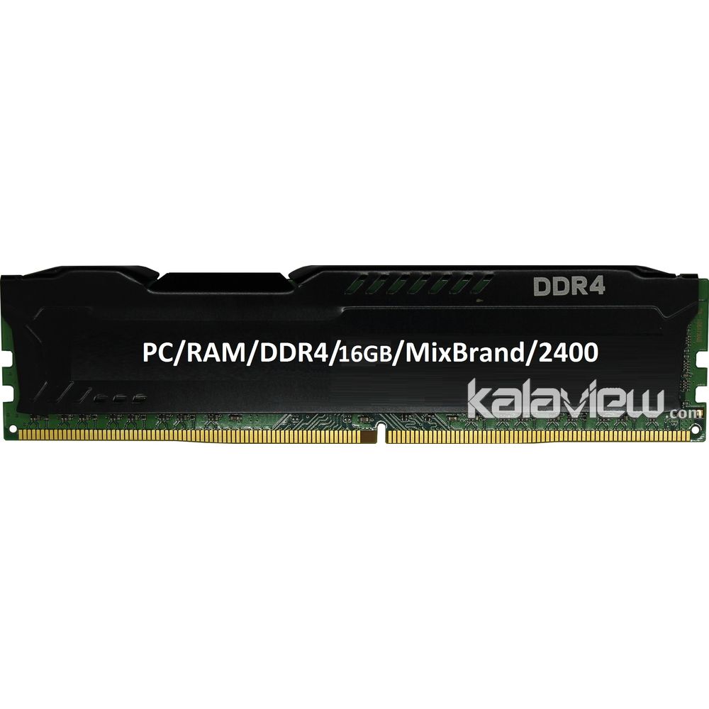 رم کامپیوتر میکس برند 16GB مدل DDR4 میکس باس بدون پک هیتسینک دار