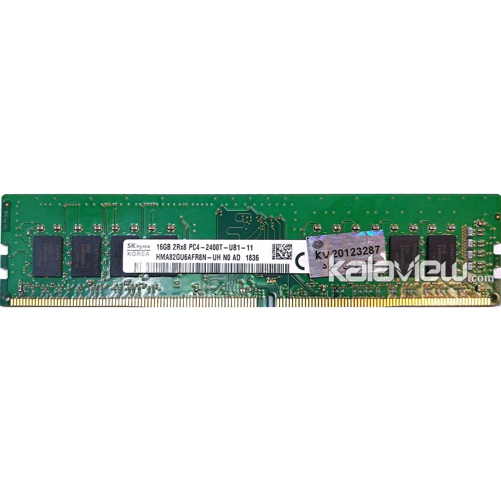 رم کامپیوتر اس کی هاینیکس 16GB مدل DDR4 باس 3200MHZ/25600 کره HMAA2GU6CJR8N-XN N0 AD 122 تایمینگ CL22