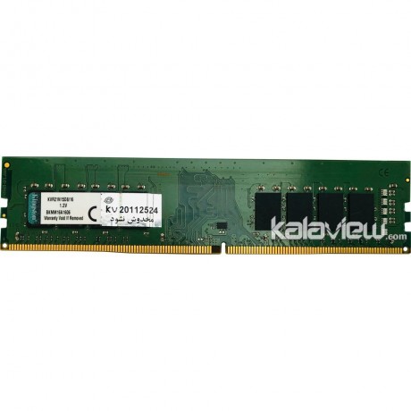 رم کامپیوتر کینگستون 16GB مدل DDR4 باس 2133MHZ/17000 چین KVR21N15D8/16 تایمینگ CL17