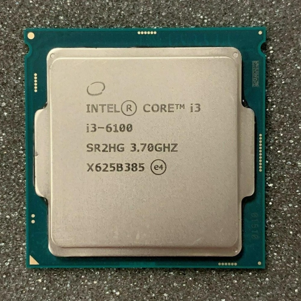 پردازنده مرکزی کامپیوتر اینتل CORE I3  نسل 6 ( 6th GEN ) مدل 6100 بدون پک
