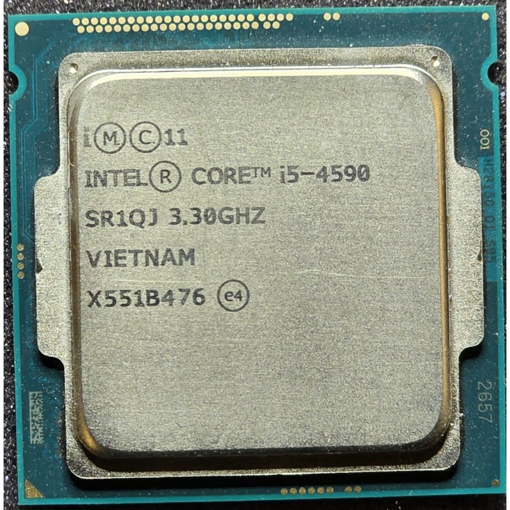 پردازنده مرکزی کامپیوتر اینتل CORE I5  نسل 4 ( 4th GEN ) مدل 4590 بدون پک
