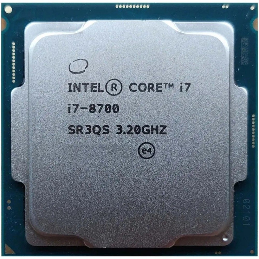 پردازنده مرکزی کامپیوتر اینتل CORE I7  نسل 8 ( 8th GEN ) مدل 8700 بدون پک