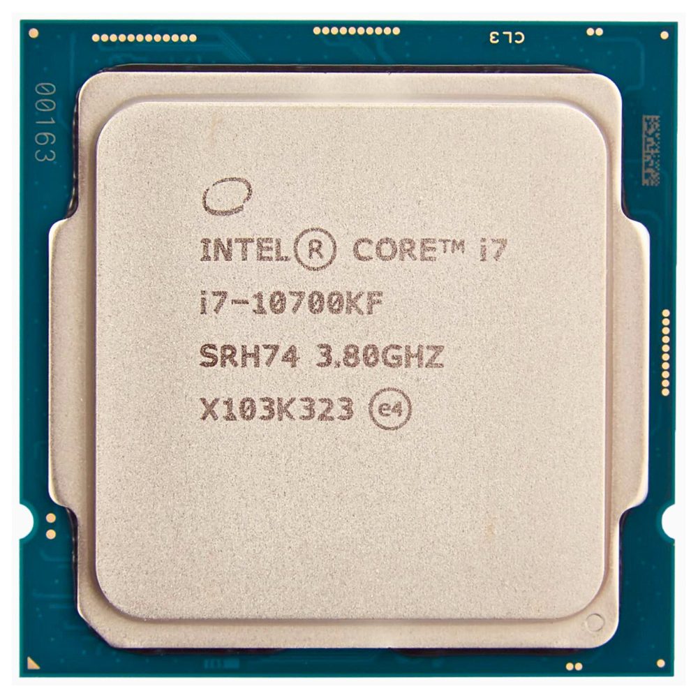 پردازنده مرکزی کامپیوتر اینتل CORE I7  نسل 10 ( 10th GEN ) مدل 10700KF بدون پک