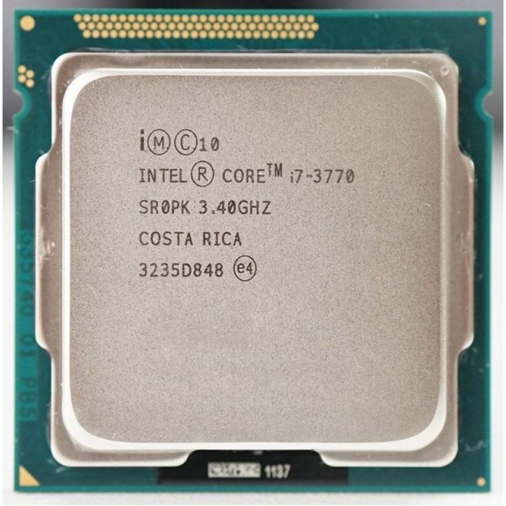 پردازنده مرکزی کامپیوتر اینتل CORE I7  نسل 3 ( 3rd GEN ) مدل 3770 بدون پک