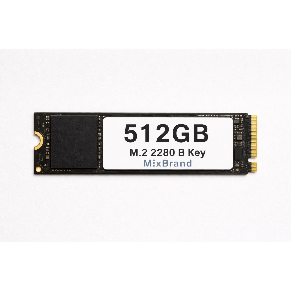 حافظه اس اس دی اینترنال استوک میکس برند M.2 512GB تک شیار 2280 بدون پک