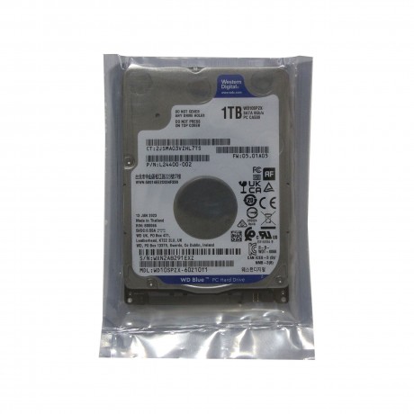 هارد دیسک لپ تاپ اینترنال وسترن دیجیتال 1TB مدل BLUE WD10SPZX تایلند