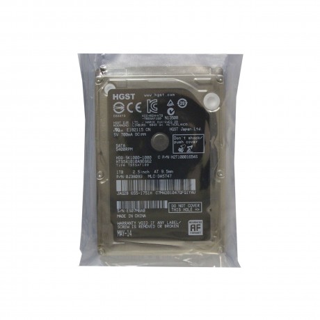 هارد دیسک لپ تاپ اینترنال اچ جی اس تی 1TB مدل TRAVELSTAR 5K1000 HTS541010A9E662 چین