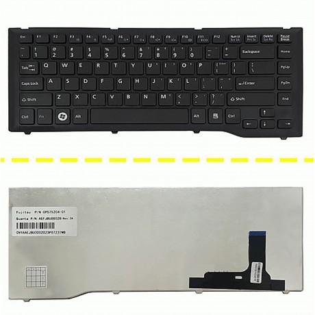 کیبورد لپ تاپ فوجیتسو مدل LIFEBOOK LH532 مشکی