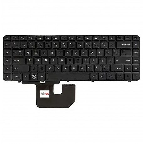 کیبورد لپ تاپ اچ پی مدل PAVILION DV6-3000 مشکی