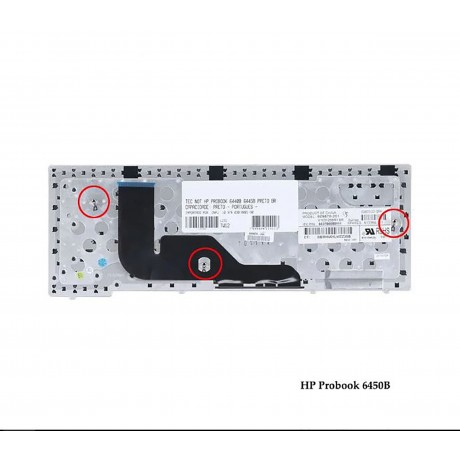 کیبورد لپ تاپ اچ پی مدل PROBOOK 6440B مشکی