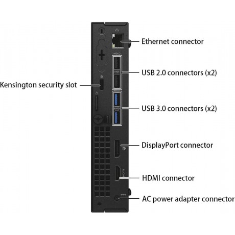 کیس تاینی استوک ‌دل مدل OPTIPLEX 3040 MICRO D10U001